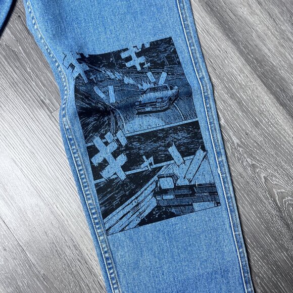 NWT Carnival x Initial D AE86 Denim Size L - Picture 7 of 16